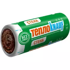 Утеплитель ТеплоКнауф Стена рулон 100 мм 7 м² Knauf Insulation