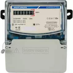 Счётчик электроэнергии Энергомера ЦЭ6803В 1 230В М7 Р32 5-60А трёхфазный