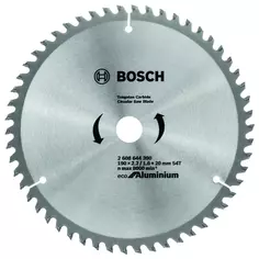 Диск пильный по цветному металлу Bosch ECO Alu/Multi 2608644390 54Т 190x20x1.6 мм, кольцо 16 мм