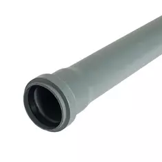 Труба канализационная D 50 мм L 3м полипропилен Pro Aqua