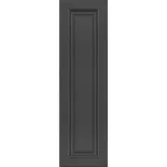 Дверь для шкафа Delinia ID «Мегион» 29.7x102.1 см, МДФ, цвет тёмно-серый