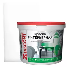 Краска для стен и потолков Ореол Дисконт матовая цвет белый 13 кг
