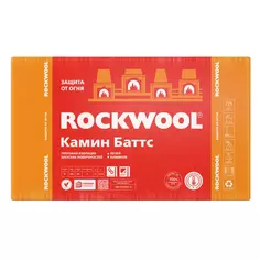 Утеплитель Rockwool Камин Баттс 30 мм 2.4 м²