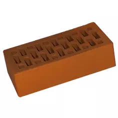 Кирпич облицовочный Новомосковск М150 красный гладкий 250x120x65 мм 1 НФ Terracotta