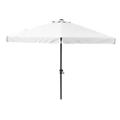 Зонт с центральной опорой Naterial Avea ⌀296 h247см шестигранный белый