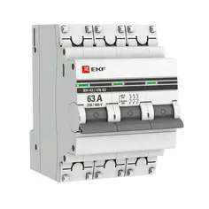 Выключатель нагрузки EKF ВН-63 3P 63 А