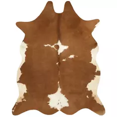 Ковер искусственная шкура полиэстер Корова Marguerite 142/86 190x155 см цвет коричневый Balta Rugs