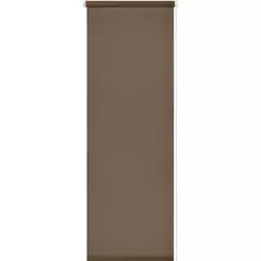 Штора рулонная Inspire Шантунг 160x175 см коричневая