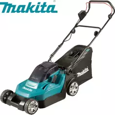 Газонокосилка аккумуляторная Makita DLM382PM2 36 В 38 см АКБ (2 шт) и ЗУ в комплекте