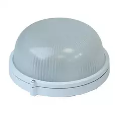 Светильник утилитарный настенно-потолочный влагозащищенный Эра НБП03-100-001 12 м² цвет белый ERA
