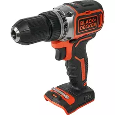 Дрель-шуруповерт аккумуляторная бесщеточная Black&Decker BL186N-XJ, 18 В без АКБ и ЗУ