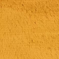 Плед "Мягкий мех" 200x220 см искусственный мех цвет желтый Eclair