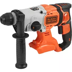Перфоратор аккумуляторный SDS-plus Black&Decker BCD900B-XJ, 18 В, 1.2 Дж, без АКБ и ЗУ