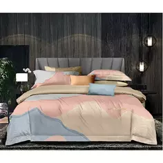 Комплект постельного белья Eclair Ариозо двуспальный сатин разноцветный