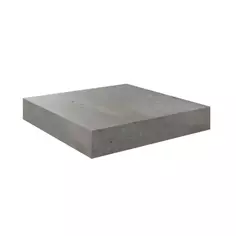 Полка мебельная Spaceo Concrete 23x23.5x3.8 см МДФ цвет бетон
