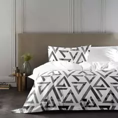 Комплект постельного белья Loft двуспальный сатин разноцветный Без бренда