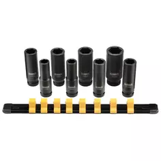 Набор торцевых головок ударных Stanley Fatmax DWMT86090-0 1/2 дюйма, 8 шт.