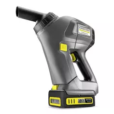 Пылесос портативный аккумуляторный Karcher HV 1/1 BР FS Pack, 18 В Li-Ion 2.5 Ач, 0.9 л