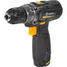 Дрель-шуруповерт аккумуляторная Deko GCD12DU3, 12 В Li-Ion 2х2 Ач ДЕКО