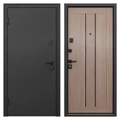 Дверь входная металлическая Ронда, 950 мм, левая, цвет бергамо Torex