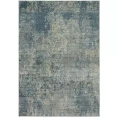 Ковер вискоза Isphahan 84387 S/l.Blue 80x150 см цвет голубой Без бренда