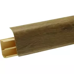 Плинтус напольный Artens ПВХ Дуб Бронберг 7 см 2.2 м