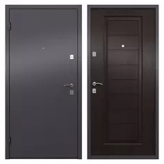 Дверь входная металлическая 860 мм левая цвет альта дуб Torex