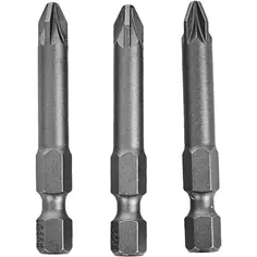Бита крестовая Bosch Extra Hard 2607001577 PZ2x49 мм, 3 шт.