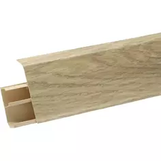 Плинтус напольный ПВХ Дуб Рафаэлло 8 см 2.2 м Без бренда