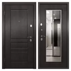 Дверь входная металлическая Грата, 860 мм, левая, цвет скай мореный РР Torex