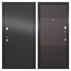 Дверь входная металлическая Ариста, 860 мм, правая, цвет темный Torex