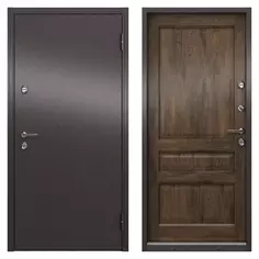 Дверь входная металлическая Термо, 950 мм, правая, цвет магнолия акация Torex
