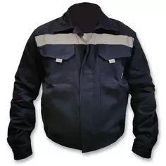 Куртка рабочая Техник цвет темно-синий размер L рост 182-188 см Без бренда