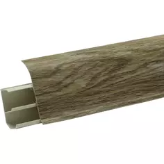 Плинтус напольный Artens ПВХ Дуб Конго 7 см 2.2 м