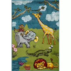 Ковер полипропилен Art Kids LM15 150x230 см цвет зеленый