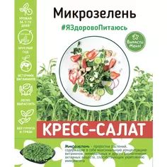 Набор для выращивания микрозелени кресс-салата АГРОНИ