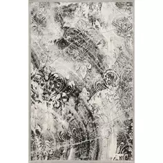 Ковер вискоза Рим 1028X 120х180 см цвет черный Ctim