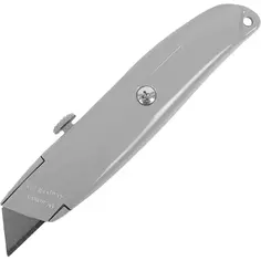 Нож строительный QM-MC2005 металлический корпус трапецивидное лезвие 9 мм Без бренда