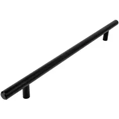 Ручка-рейлинг 224мм матовый чёрный Kerron