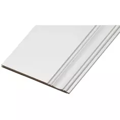 Комплект панелей МДФ Вайнскот-7 эмаль белый 920x153 мм 1.3 м² Стильный Дом