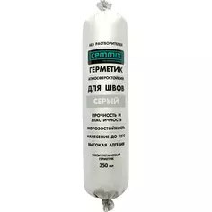 Клей-герметик для швов Cemmix 350 мл серый