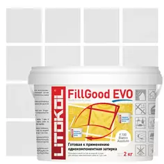 Затирка полиуретановая Litokol Fillgood Evo F100 цвет белый 2 кг