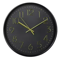 Часы настенные Дежавю ⌀30.5 см цвет золотистый Troykatime