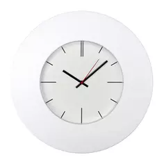 Часы настенные Новелла ⌀37.6 см цвет белый Troykatime