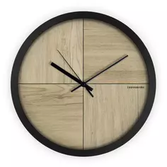 Часы настенные Нео-лофт ⌀30 см цвет коричневый Troykatime