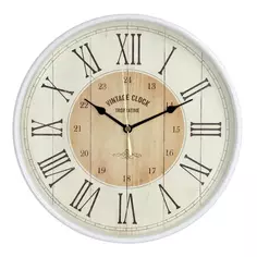 Часы настенные Романс ⌀30.5 см цвет коричневый Troykatime