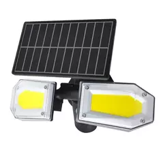 Светильник светодиодный уличный Duwi Solar LED на солнечных батареях 3 режима 25Вт 6500К 820Лм IP65 датчик движения черный
