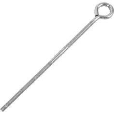 Винт-кольцо Стройбат с метрической резьбой оцинкованный М12x300 мм