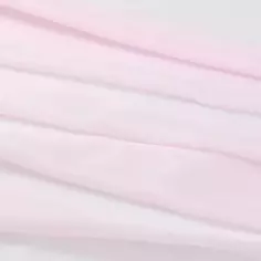 Тюль вуаль с утяжелителем 325 см однотонная цвет розовый п/м Без бренда