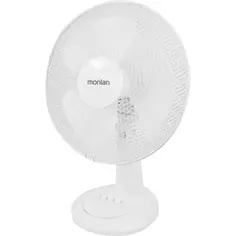 Вентилятор настольный Monlan MT-40W 40 Вт 34 см цвет белый